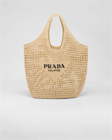 prada milano beach bag.